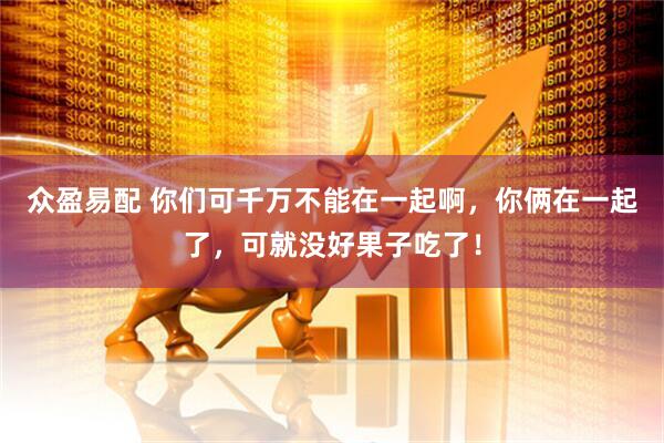 众盈易配 你们可千万不能在一起啊，你俩在一起了，可就没好果子吃了！
